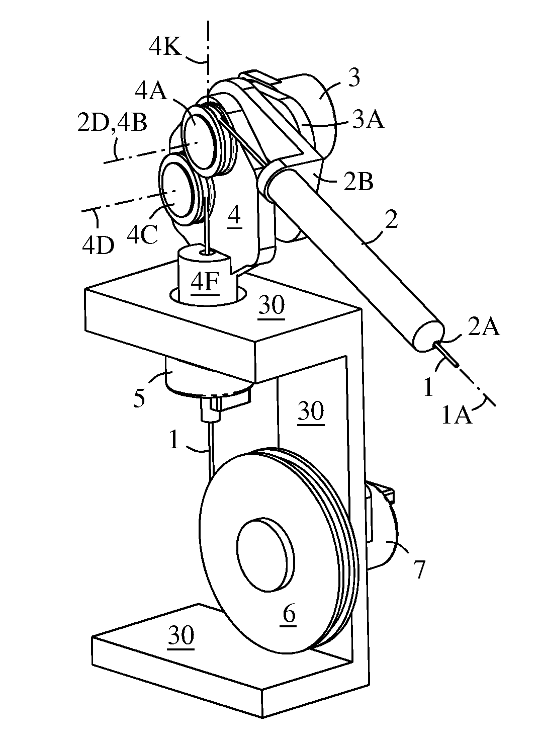 3-dimensional Cable Guide and Cable Based Position Transducer