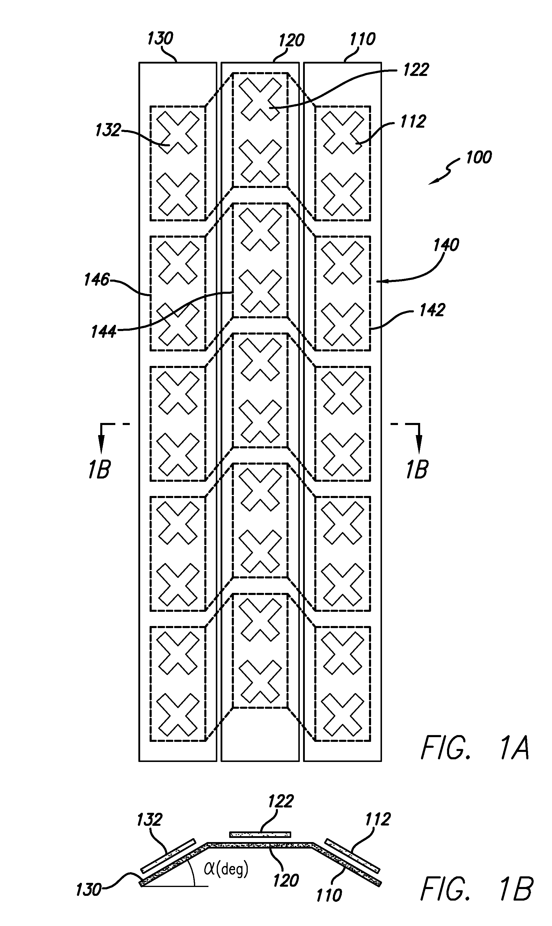 Dual beam sector antenna array with low loss beam forming network