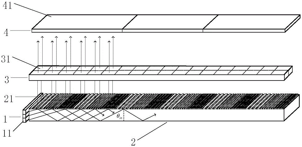 Energy-saving jump-image-free integral imaging and displaying device based on grating waveguide
