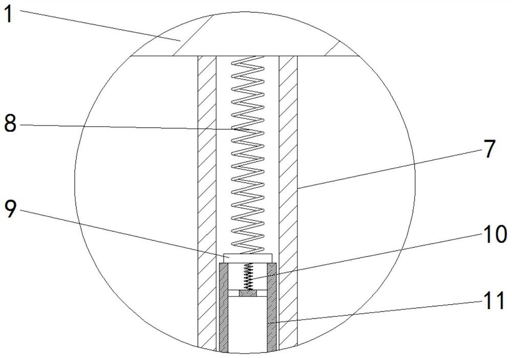 Glass blow molding device capable of controlling blowing force by utilizing friction force