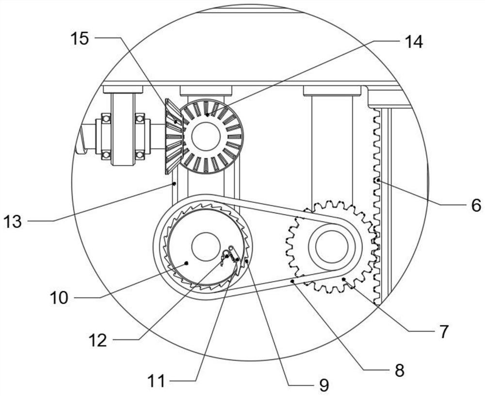 Logistics sorting manipulator with elastic clamping structure