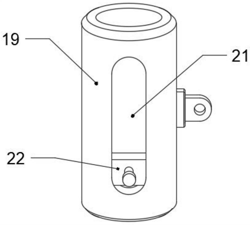 Logistics sorting manipulator with elastic clamping structure