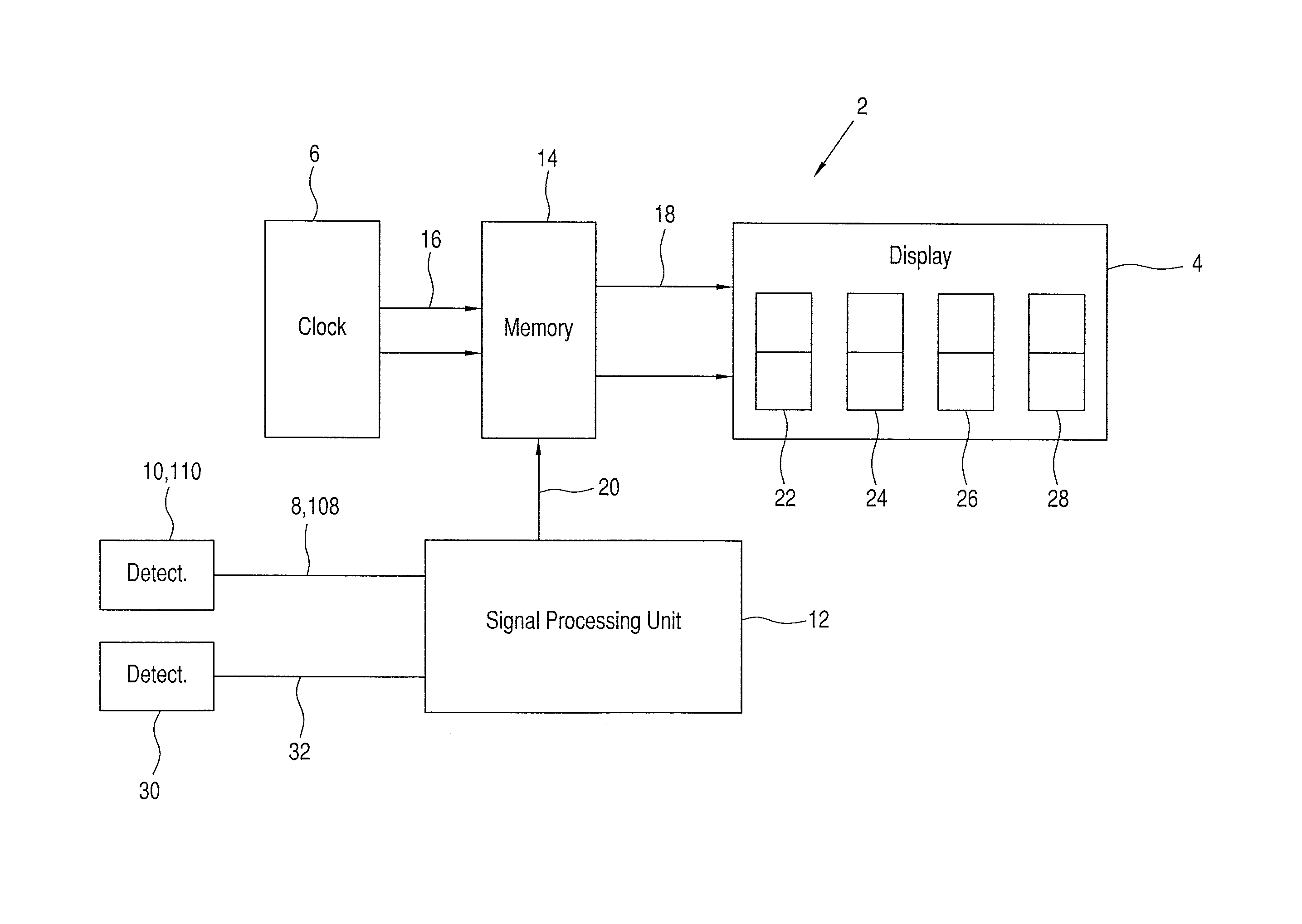 Electronic parking disc