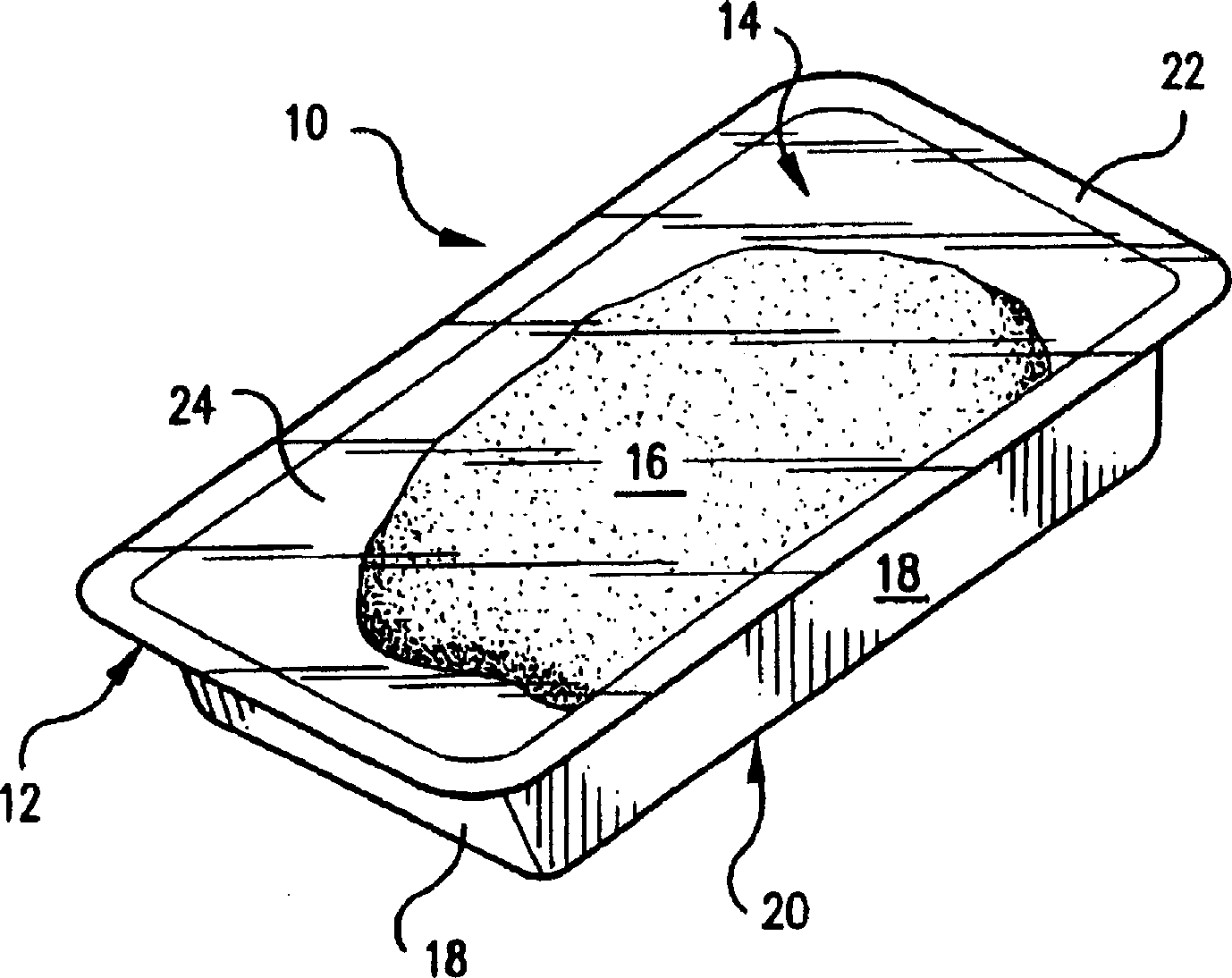 Laminate having coextruded, multilayer film which delaminates and package made therefrom