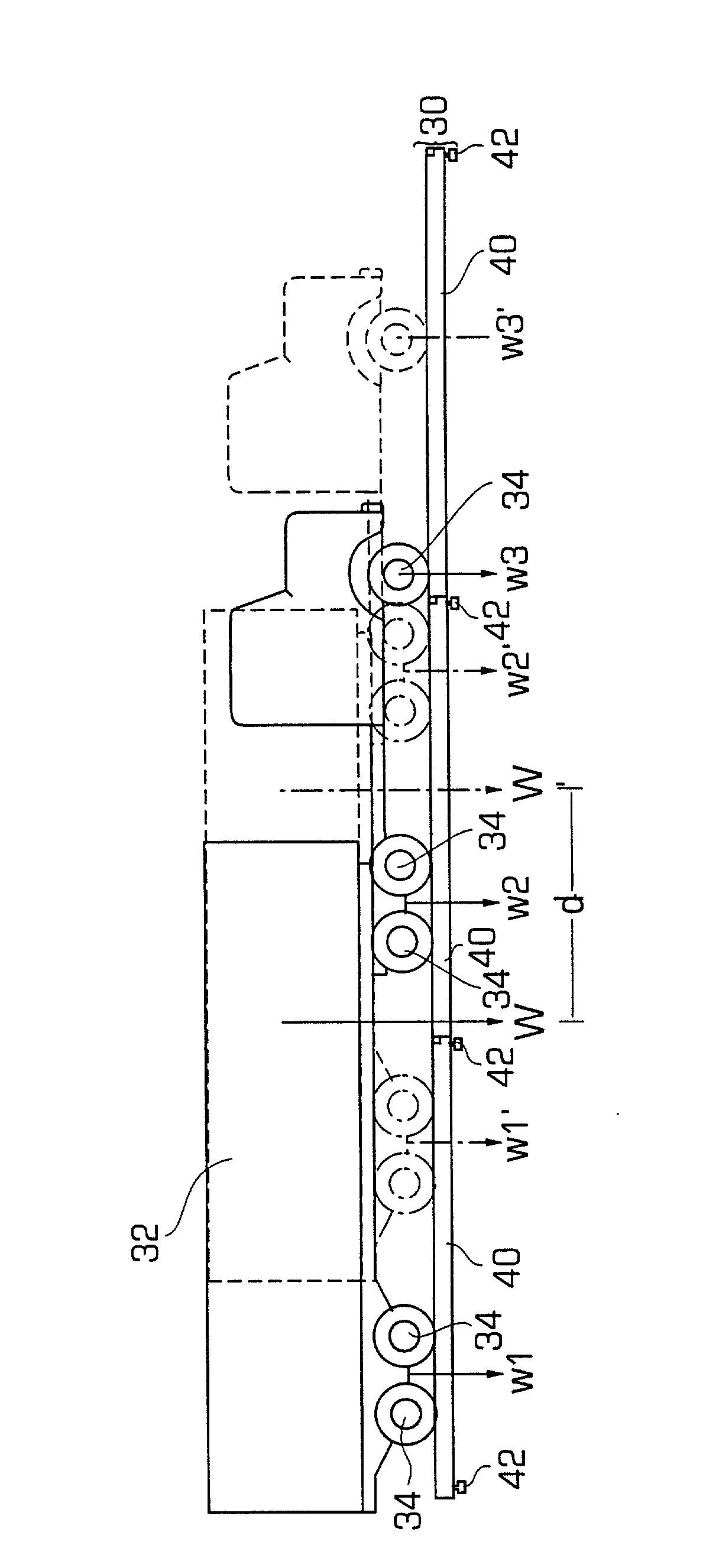 Multiple load sensing multi-load cell scale and method