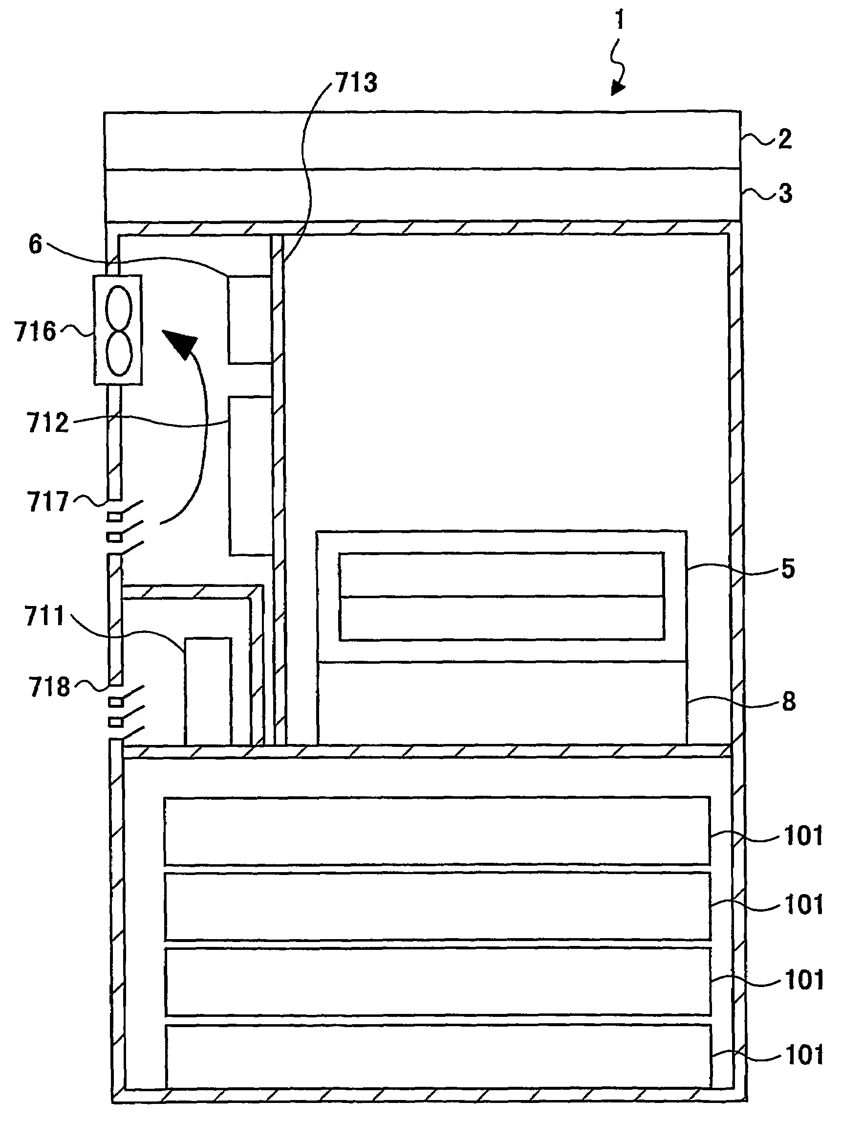 Image forming apparatus with another secondary power supply