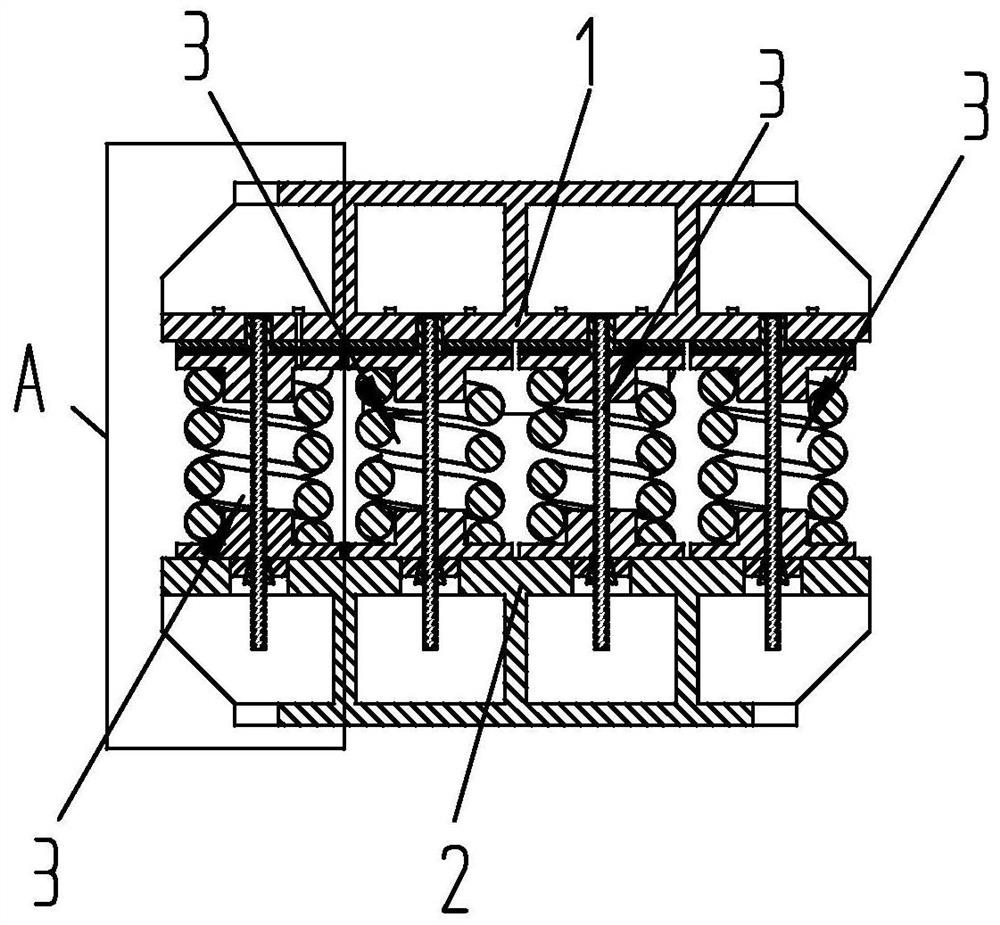 Vibration isolator, adjusting method of vibration isolator and spring replacing method of vibration isolator