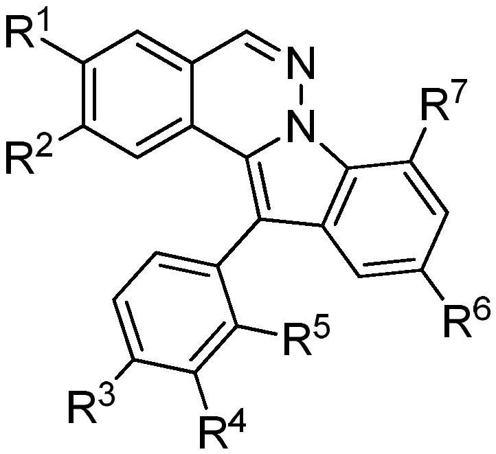 A kind of preparation method of indolo[2,1-a]phthalazine derivative
