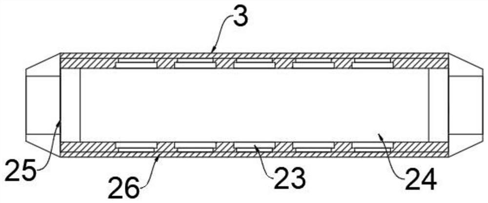 Separation and purification preparation device and separation and purification method of maca polysaccharide