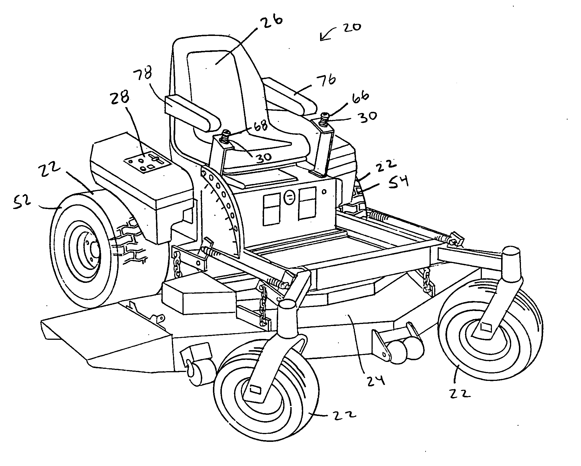 Drive-by-wire lawnmower