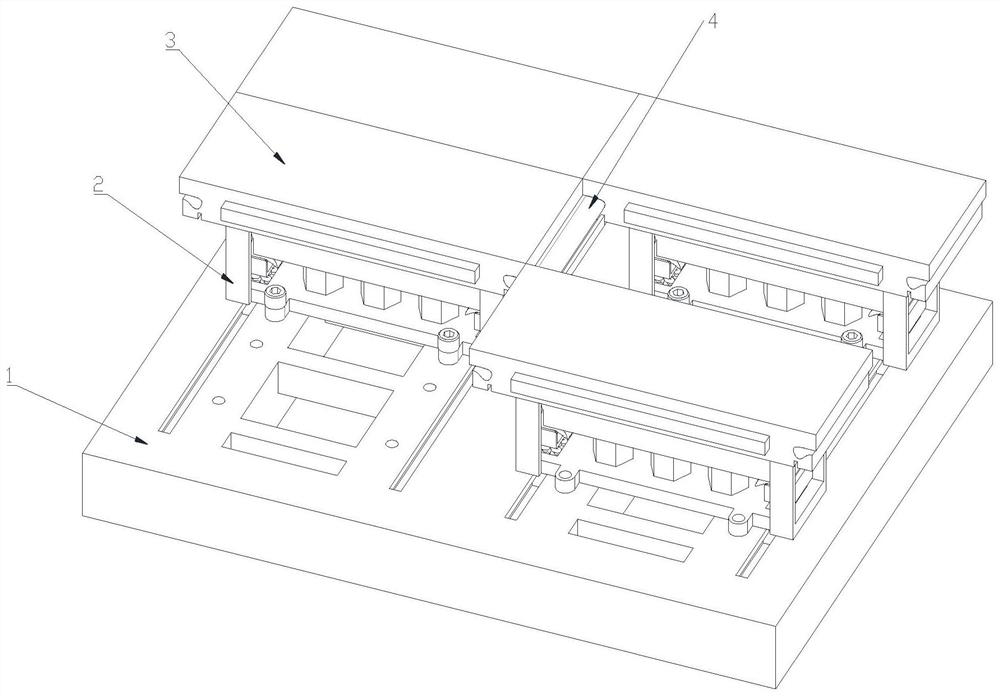 Assembly type sports wood floor