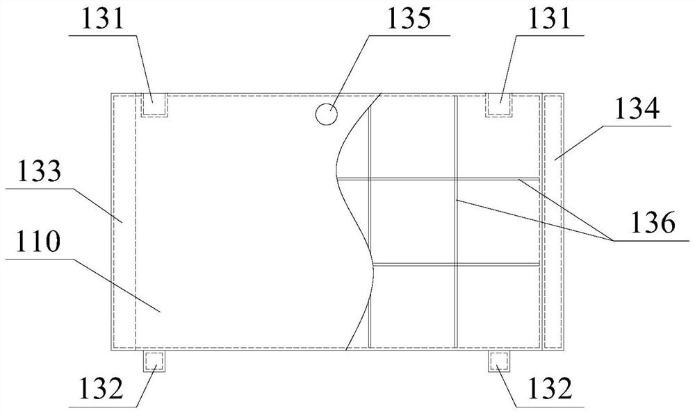 Deep foundation pit water leakage emergency rescue cofferdam and construction method thereof