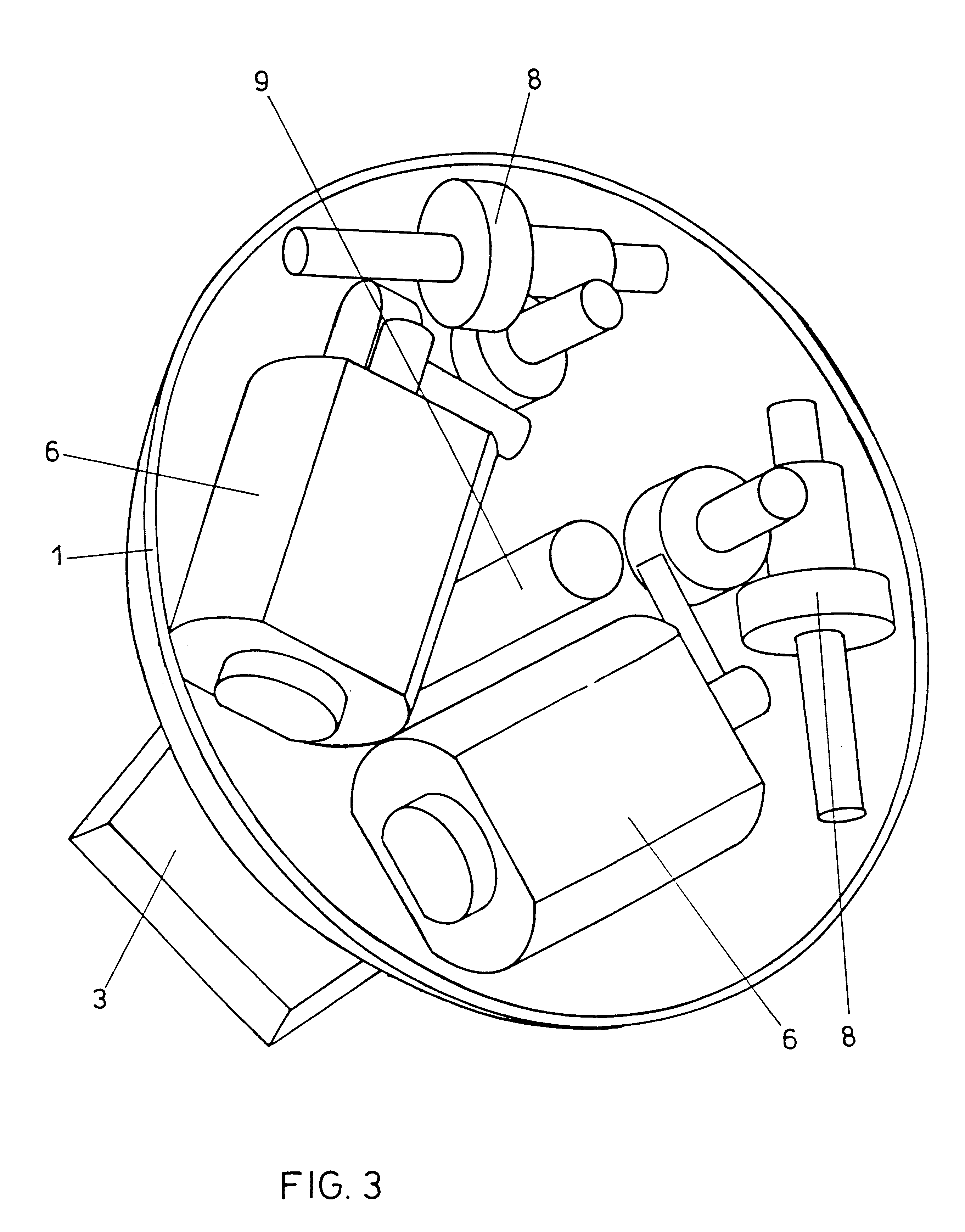 Adjustable rear-view mirror for a vehicle