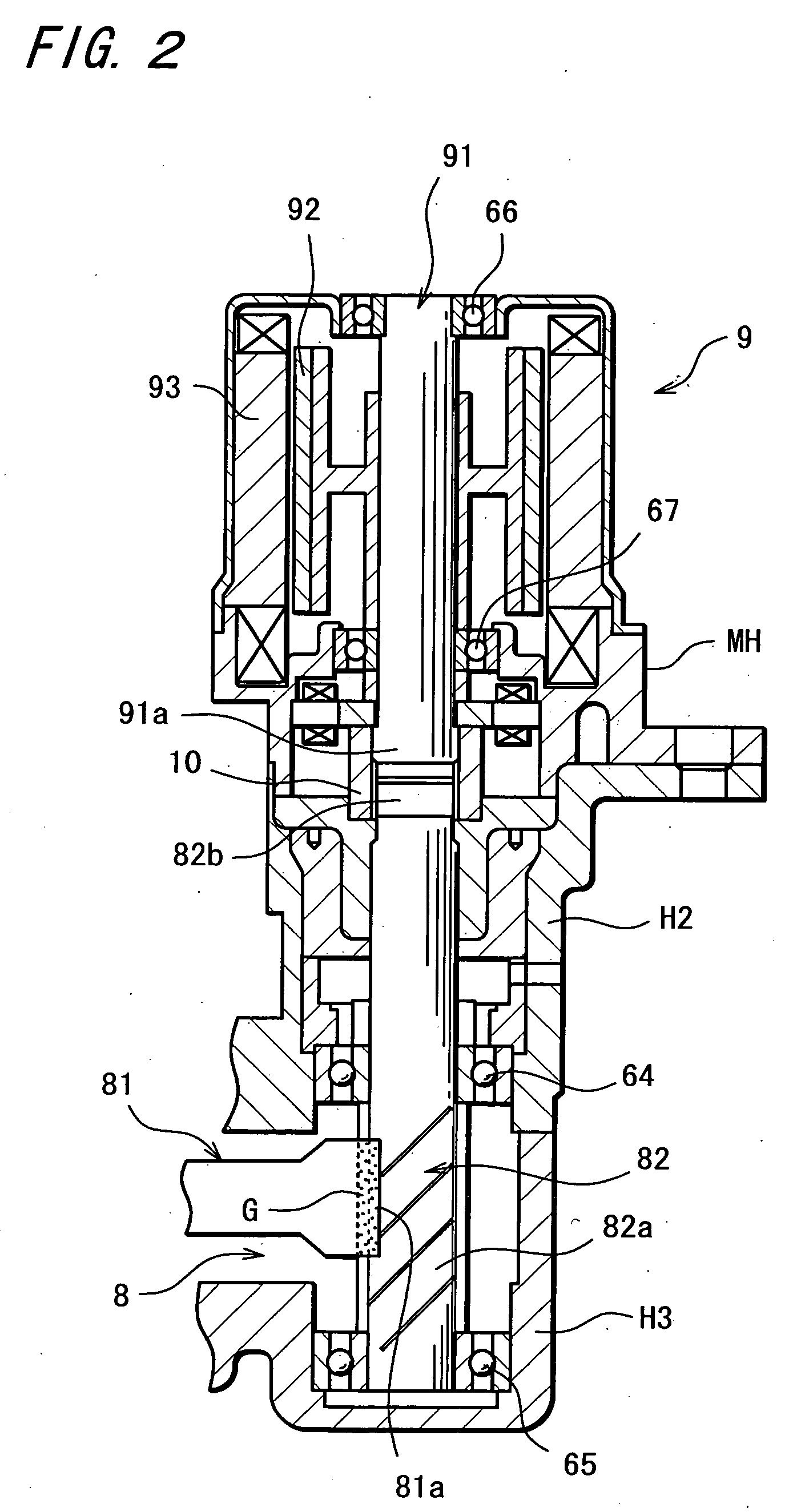 Electric motor power steering system