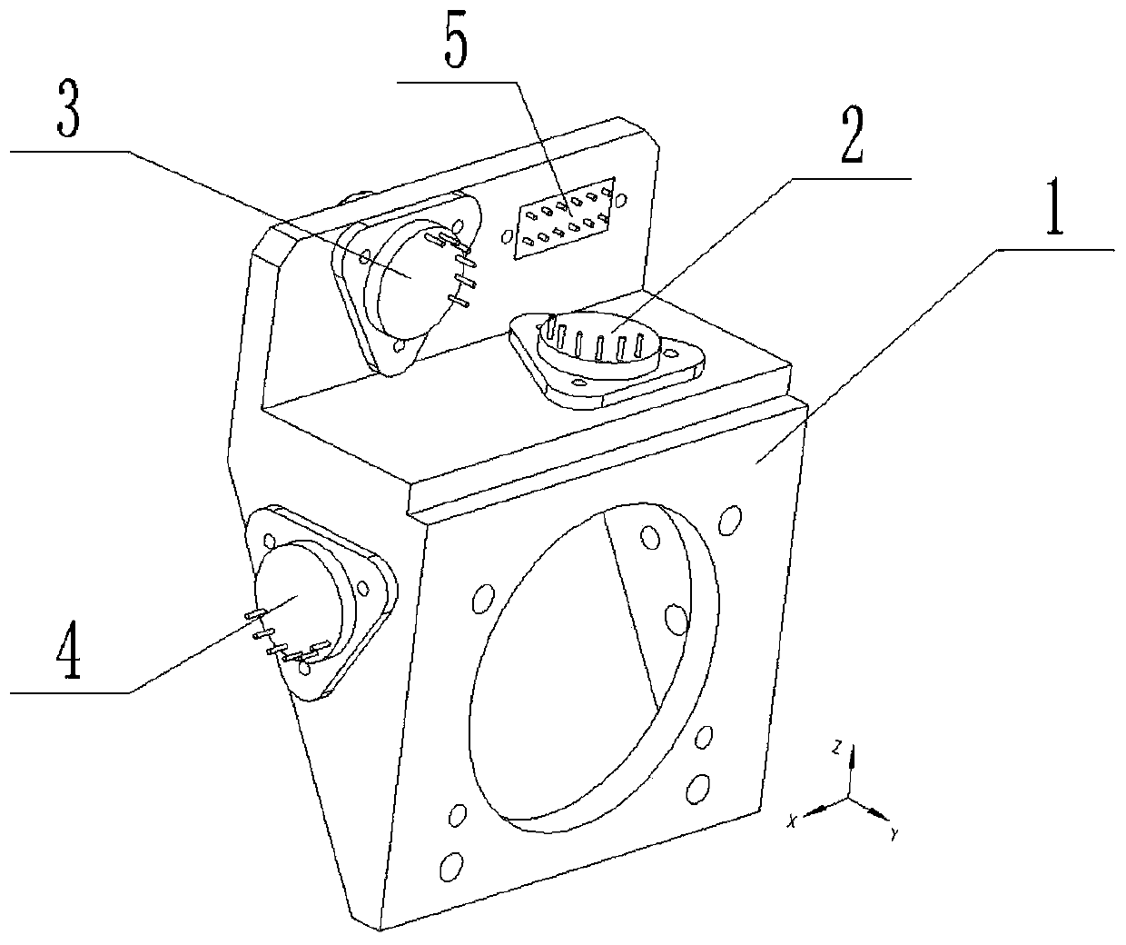 Wind-tunnel balance terminal attitude measurement device and balance calibration method thereof