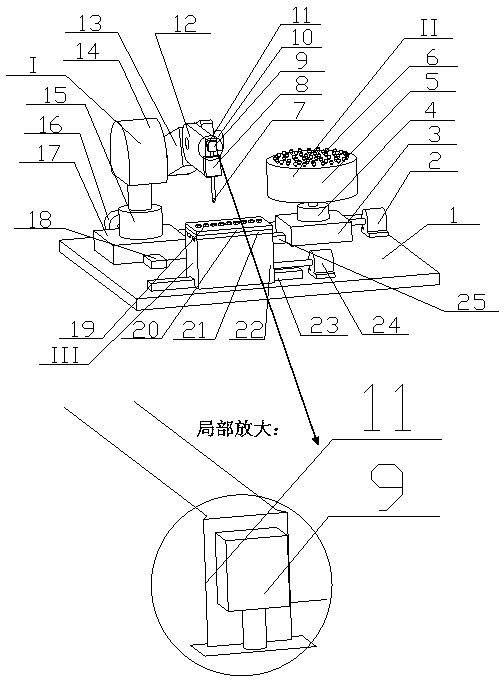 High-precision positioning automatic screwing system