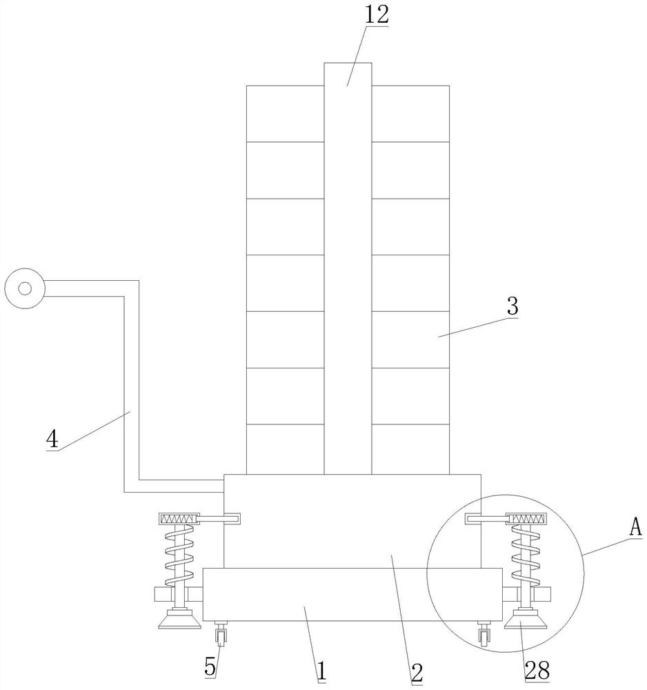 Transfer device for computer production line