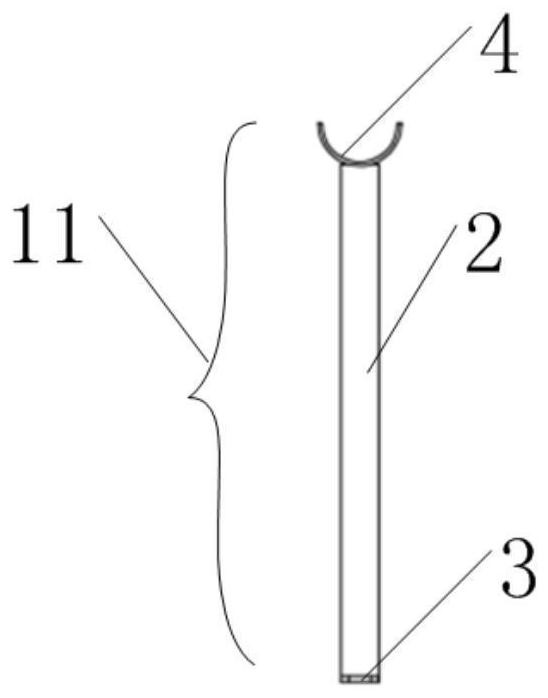 Embryo transfer tube support device and method of use