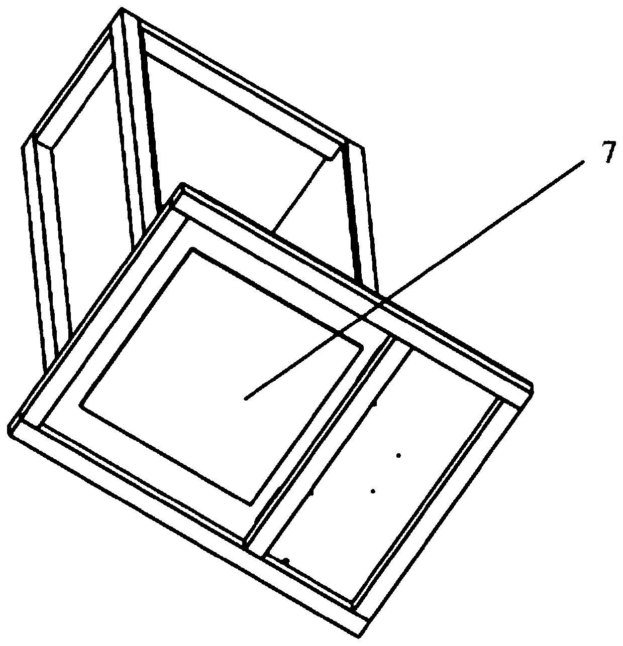 Intelligent continuous stress-free weighing system and method for geese