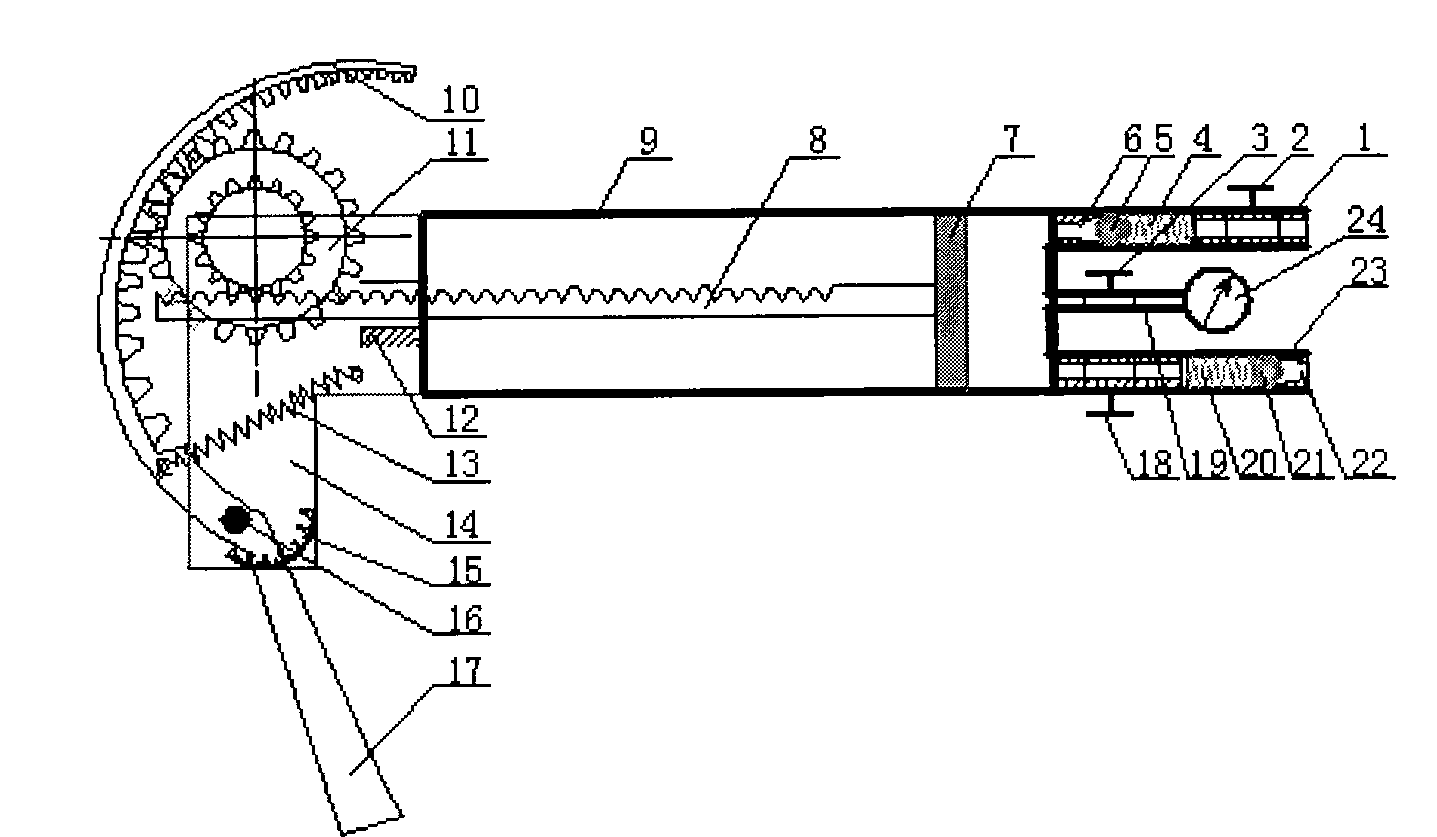 Gas sample acquisition and analysis device for coal mine gob