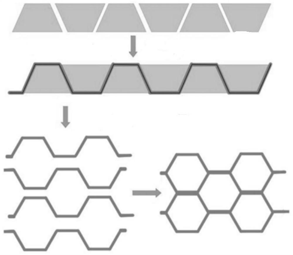 Anechoic tile attached to outer surface of underwater vehicle shell and underwater vehicle