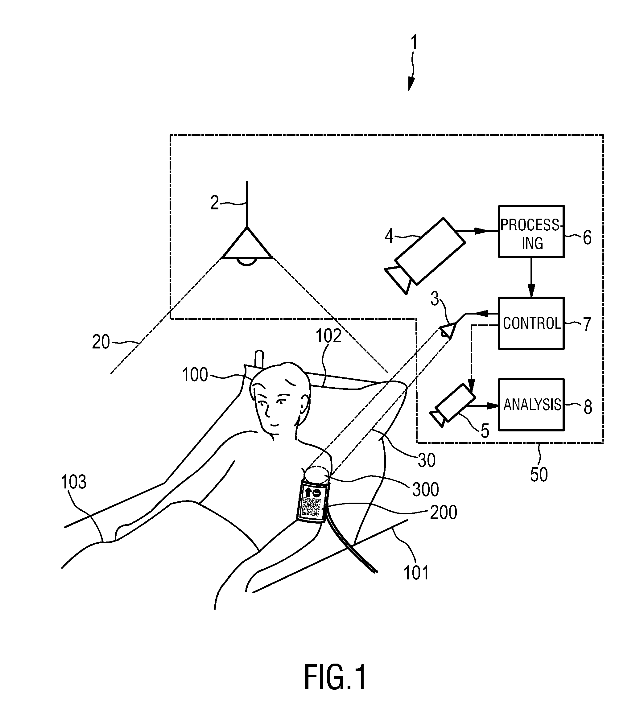 System and method for determining vital sign information