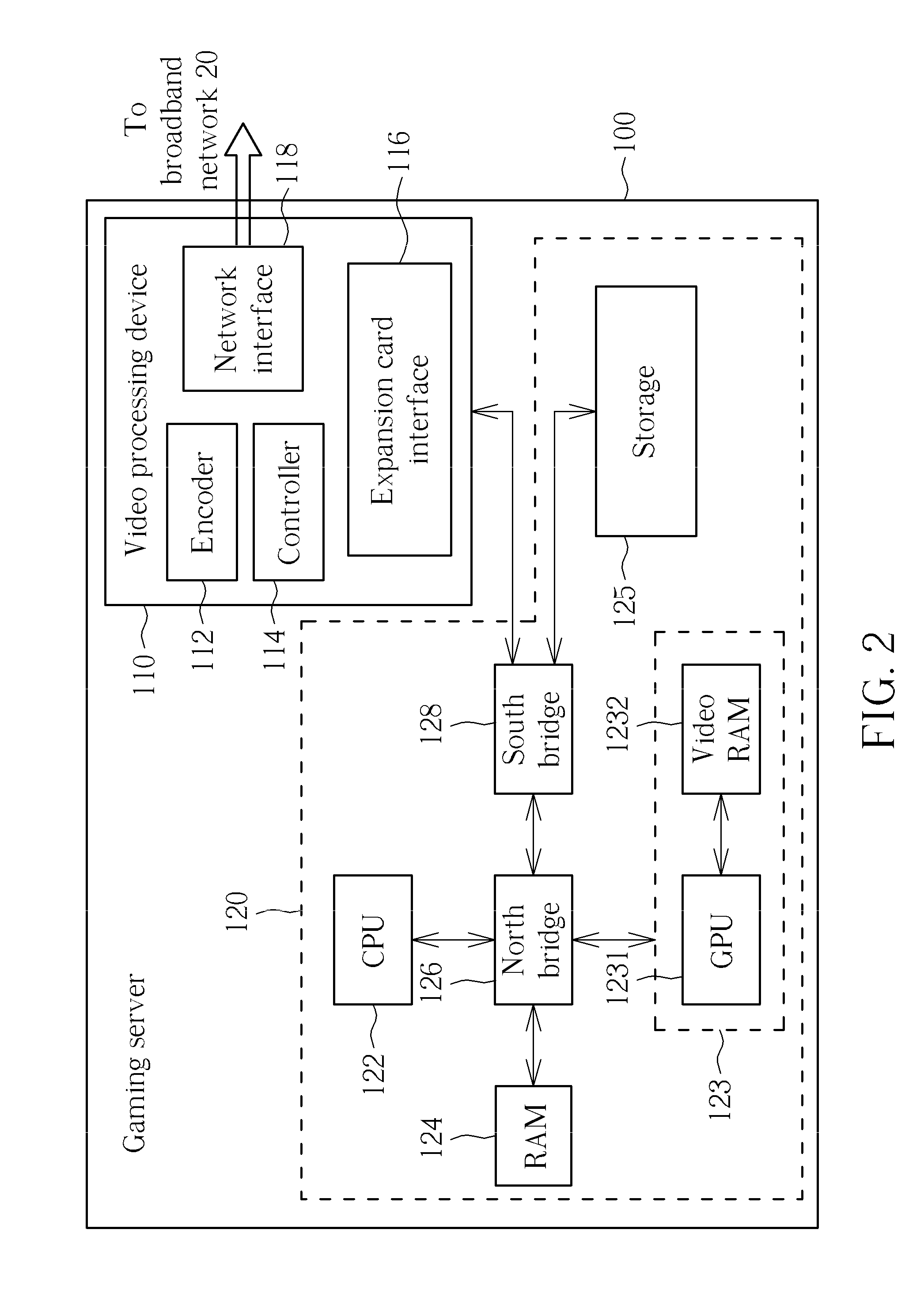 Video processing device, video server, client device, and video client-server system with low latency thereof