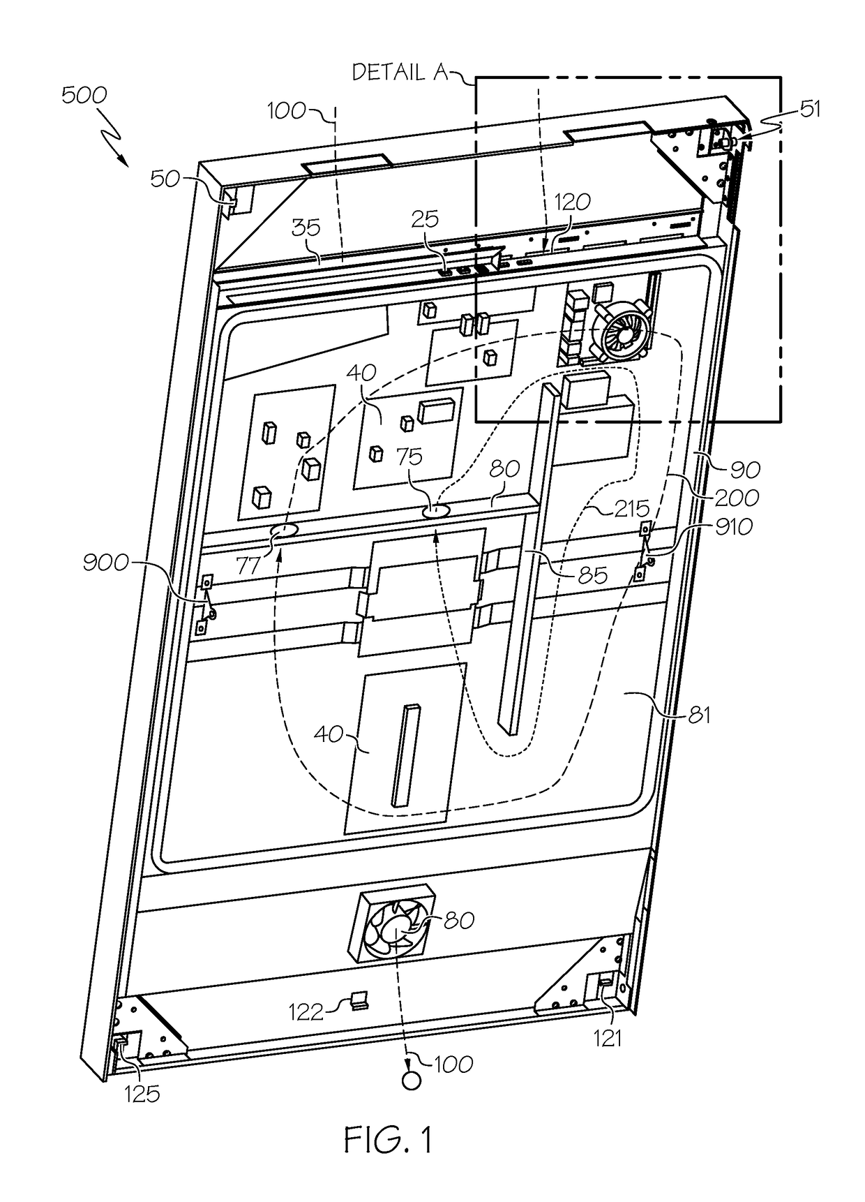 Hybrid rear cover and mounting bracket for electronic display