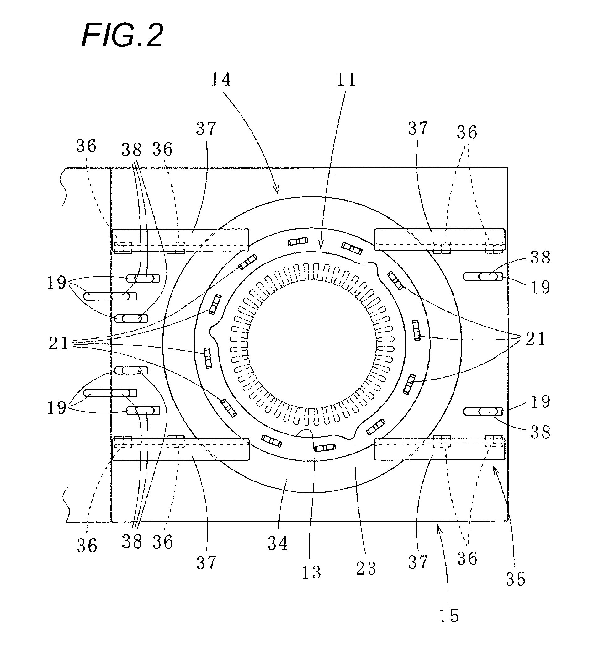 Blanking die apparatus and method for manufacturing laminated iron core