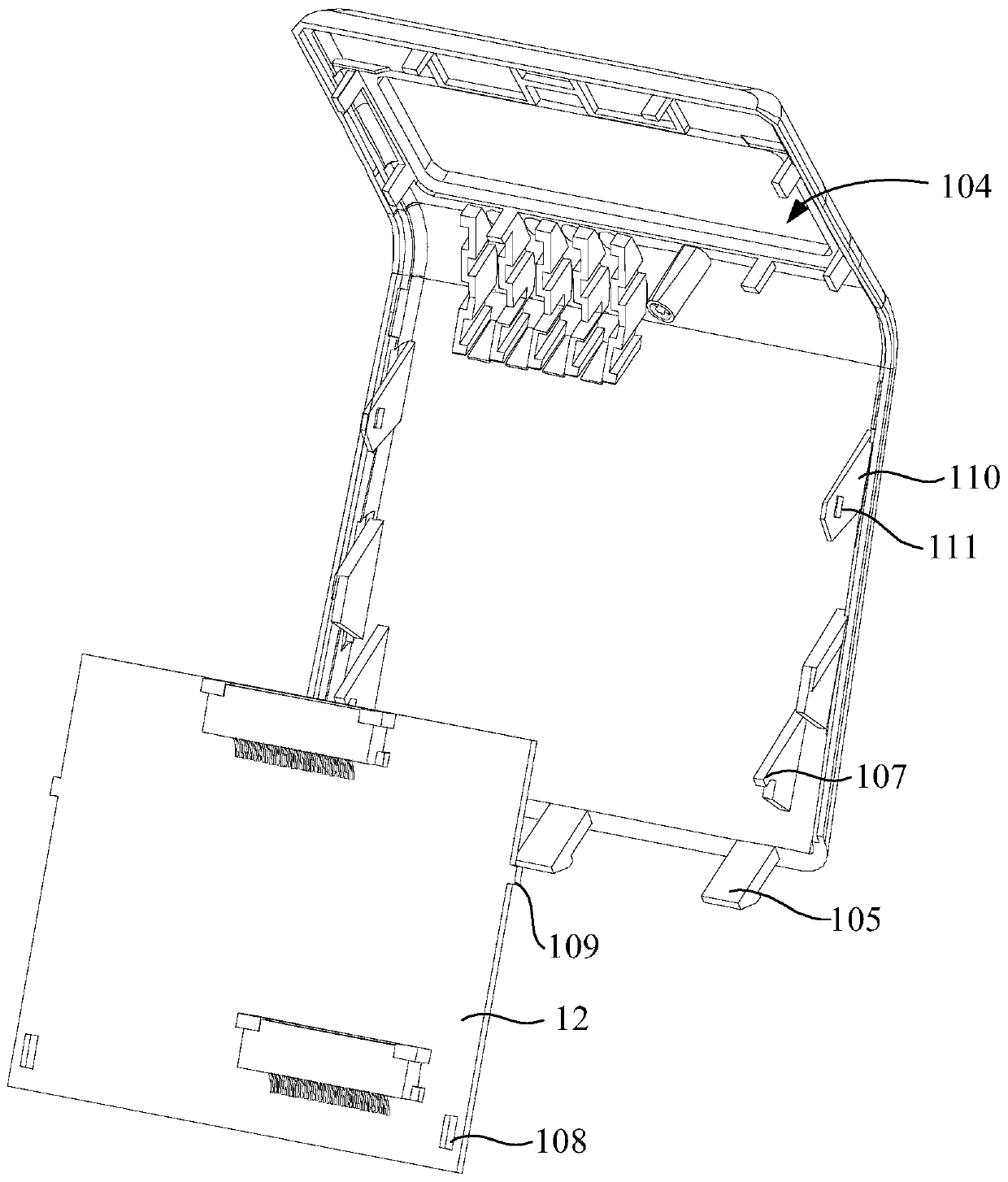 Password keyboard and assembling method thereof