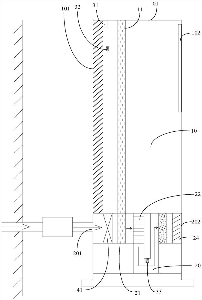 Fresh air conditioner, air conditioner control method, control device and readable storage medium