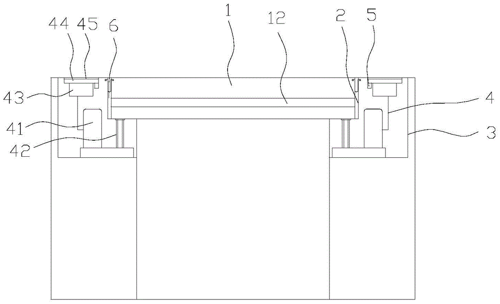 Cable well lid assembly