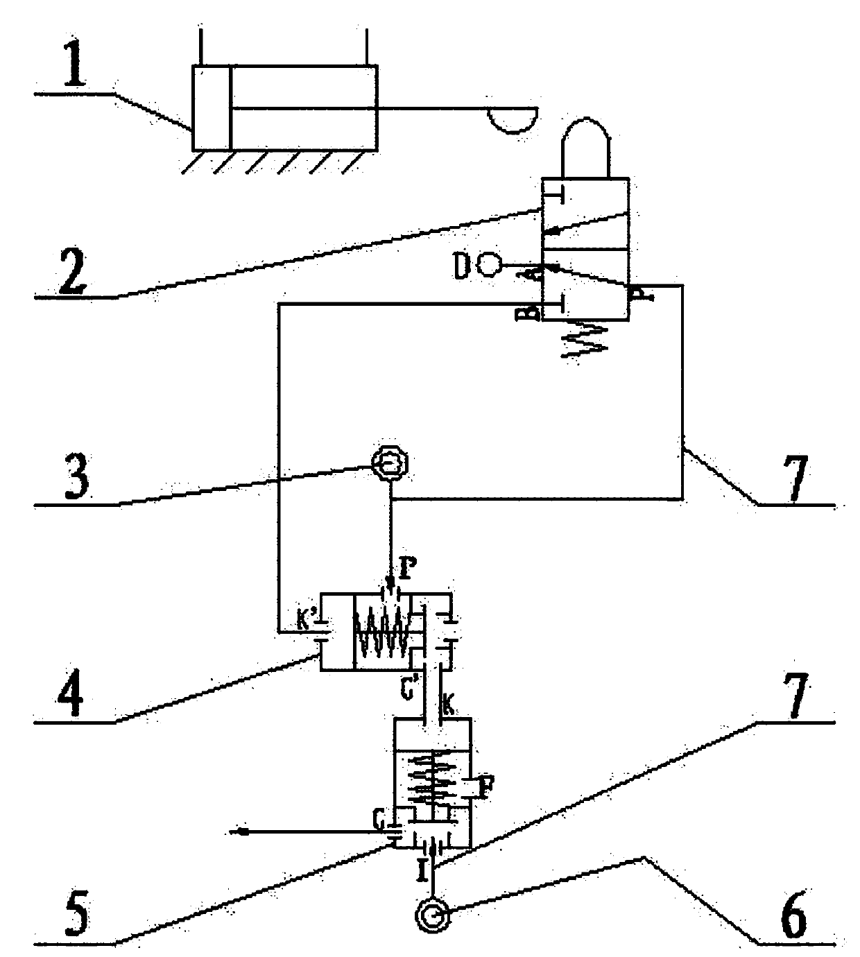 Drilling tool wellhead safety protection control device