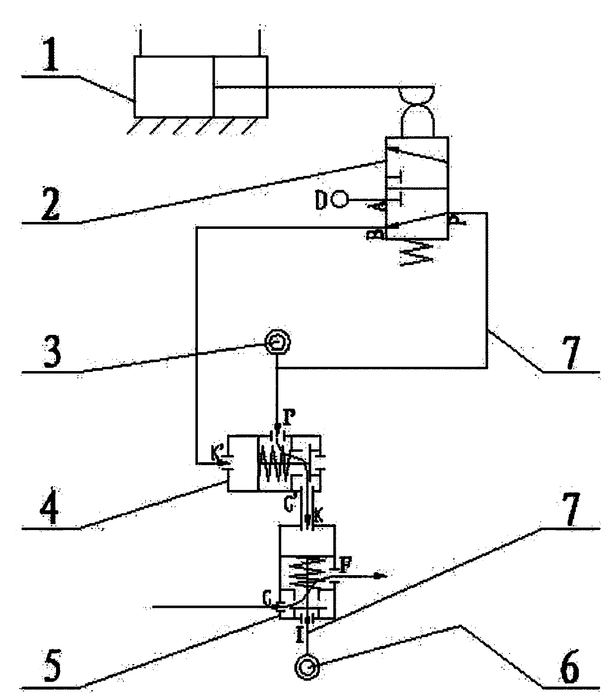 Drilling tool wellhead safety protection control device