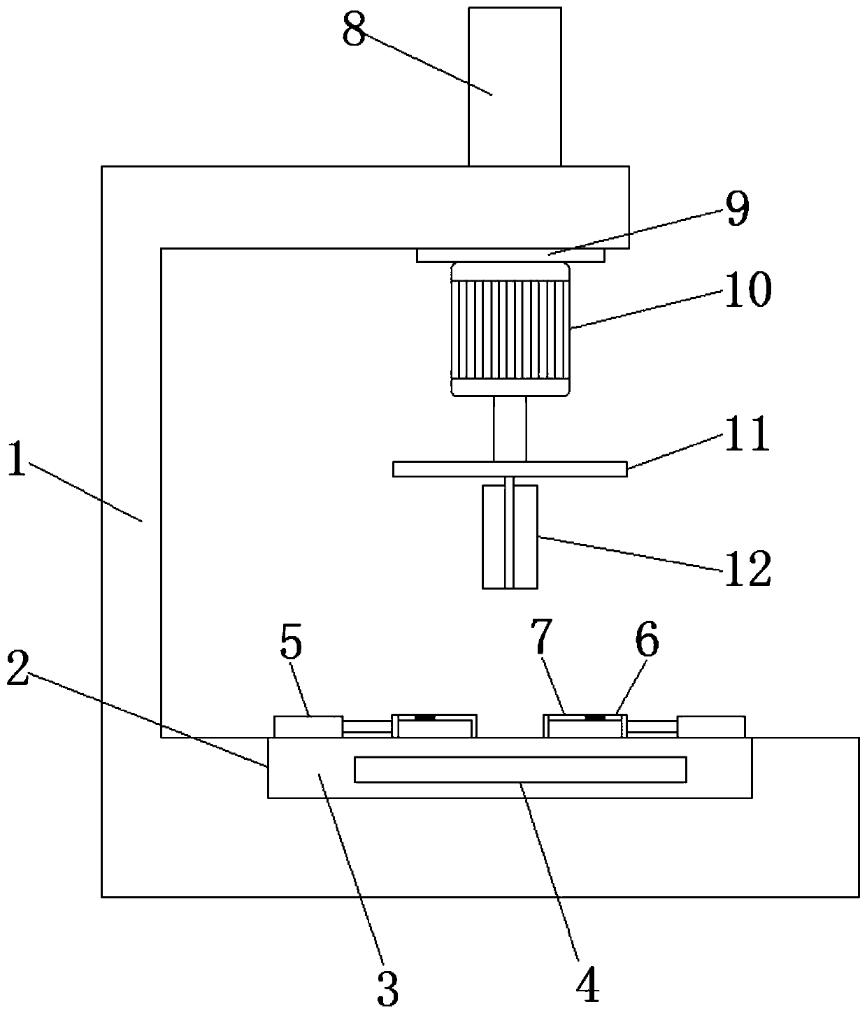 Semiconductor wafer electroplating clamping device