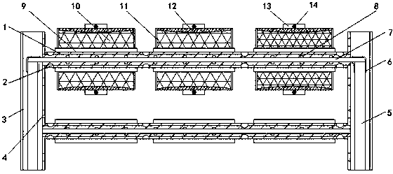 Efficient and practical textile air drying device