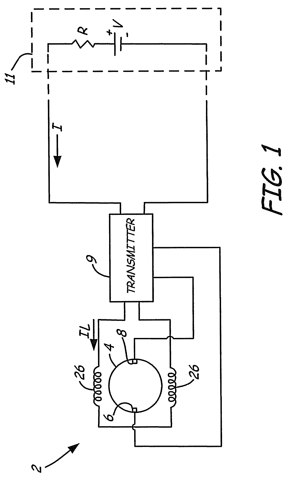 Magnetic flowmeter with coil ground path detection