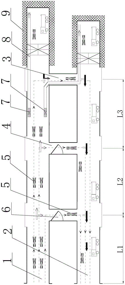Construction Ventilation Structure and Ventilation Volume Control Method of Highway Tunnel