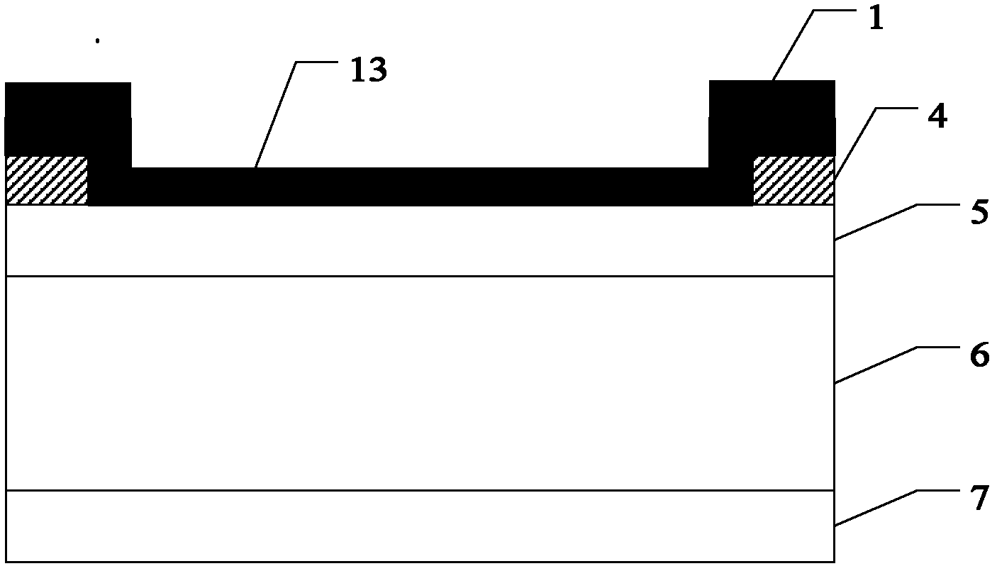 Silicon carbide gridding electrode PIN type nuclear battery