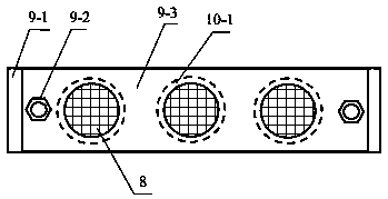 Constant-head batch measurement device of soil saturated water conductivity