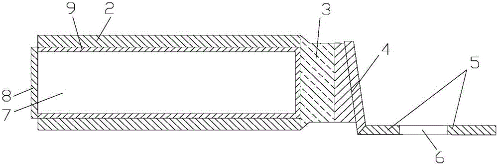 High-performance aluminum alloy cable connection terminal