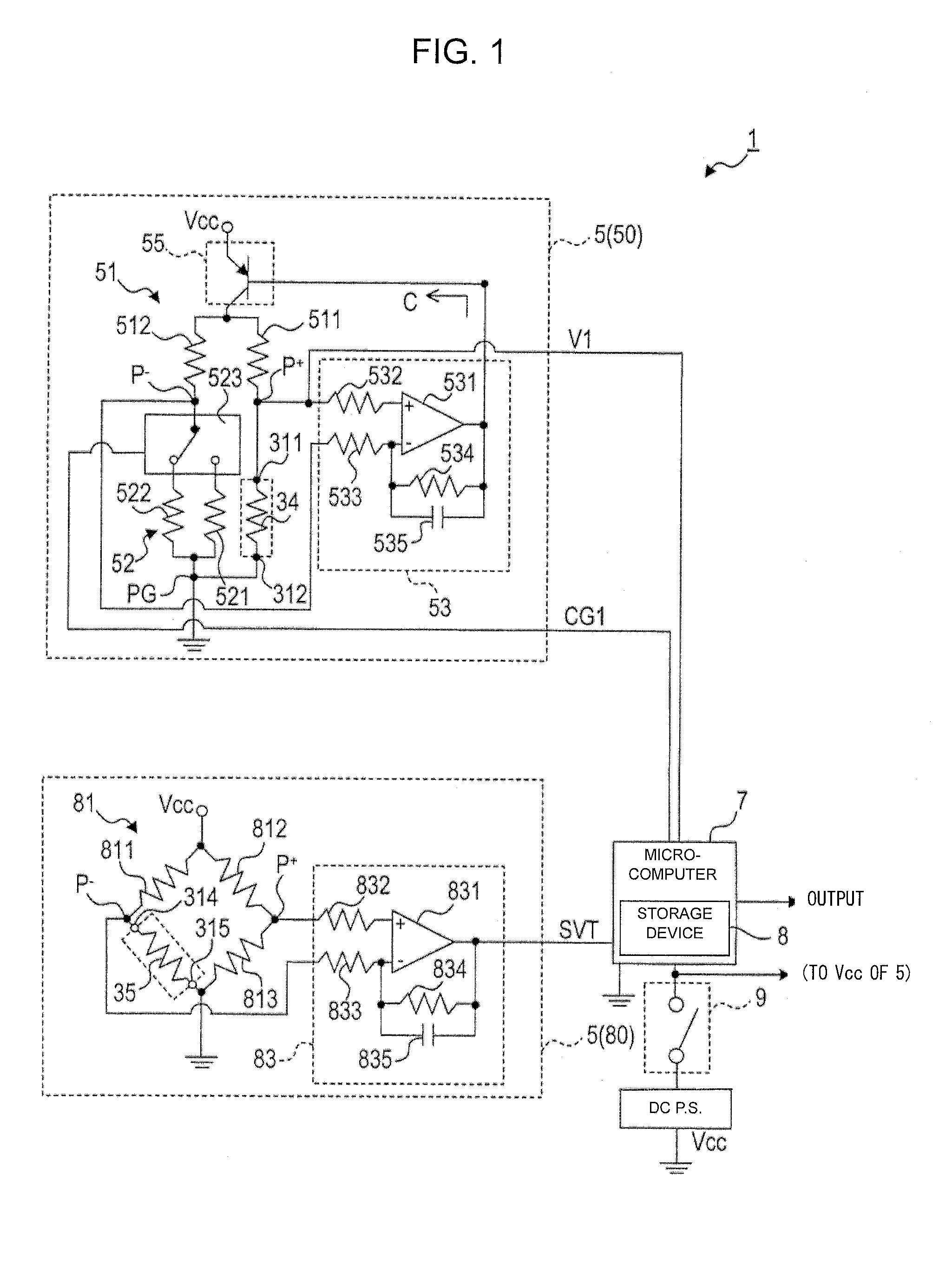 Combustible gas detection device