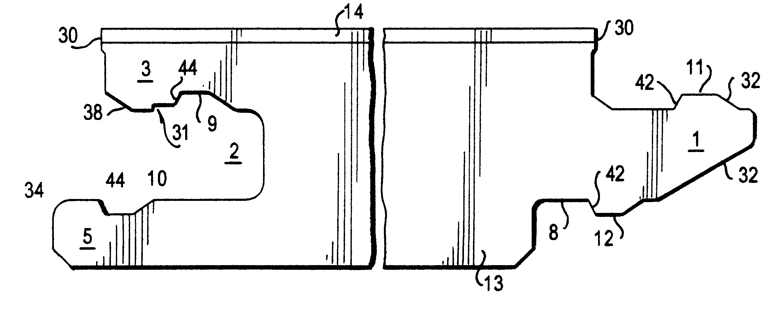 Flooring panel or wall panel