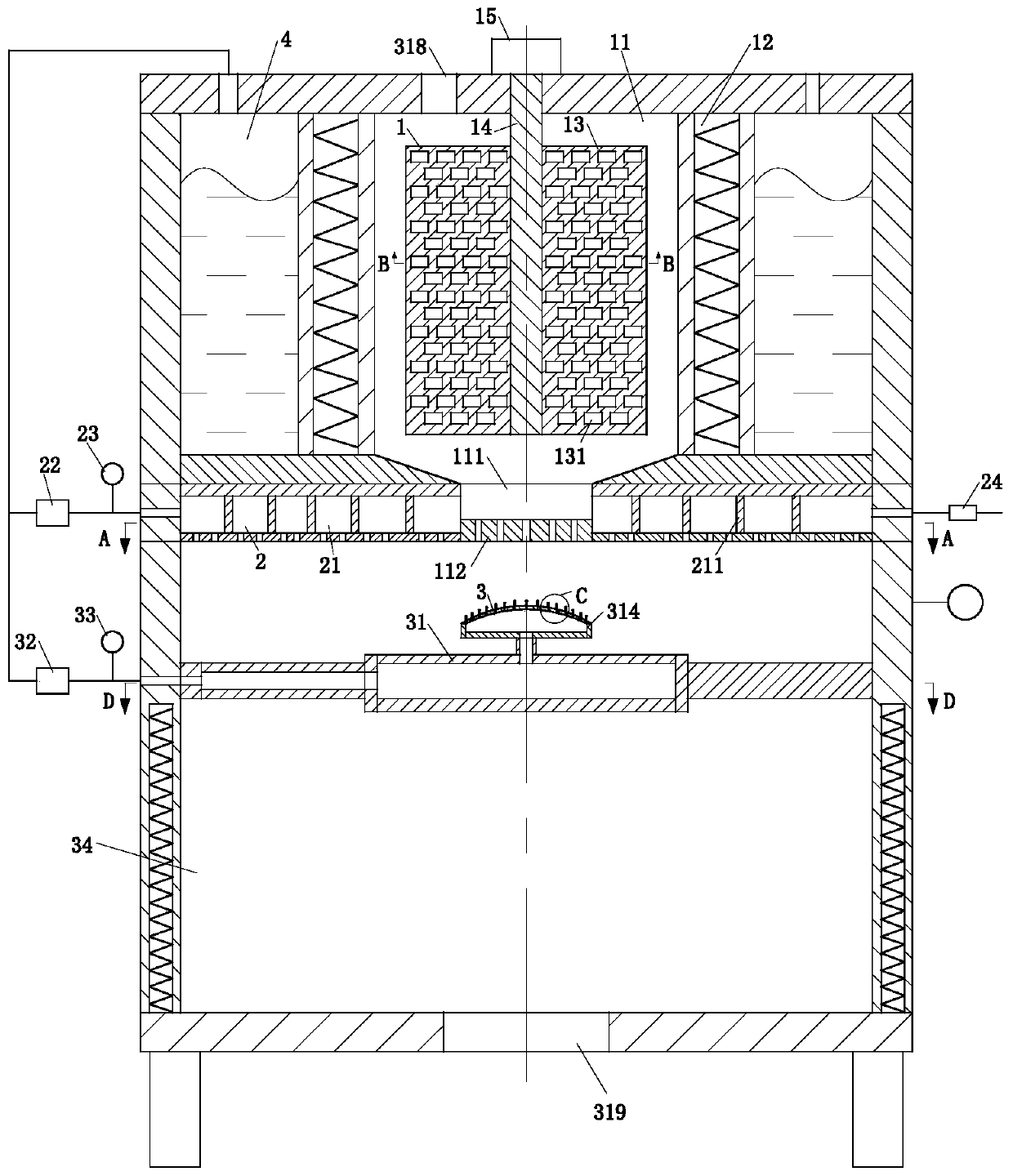 A polyurethane insulation board foaming system