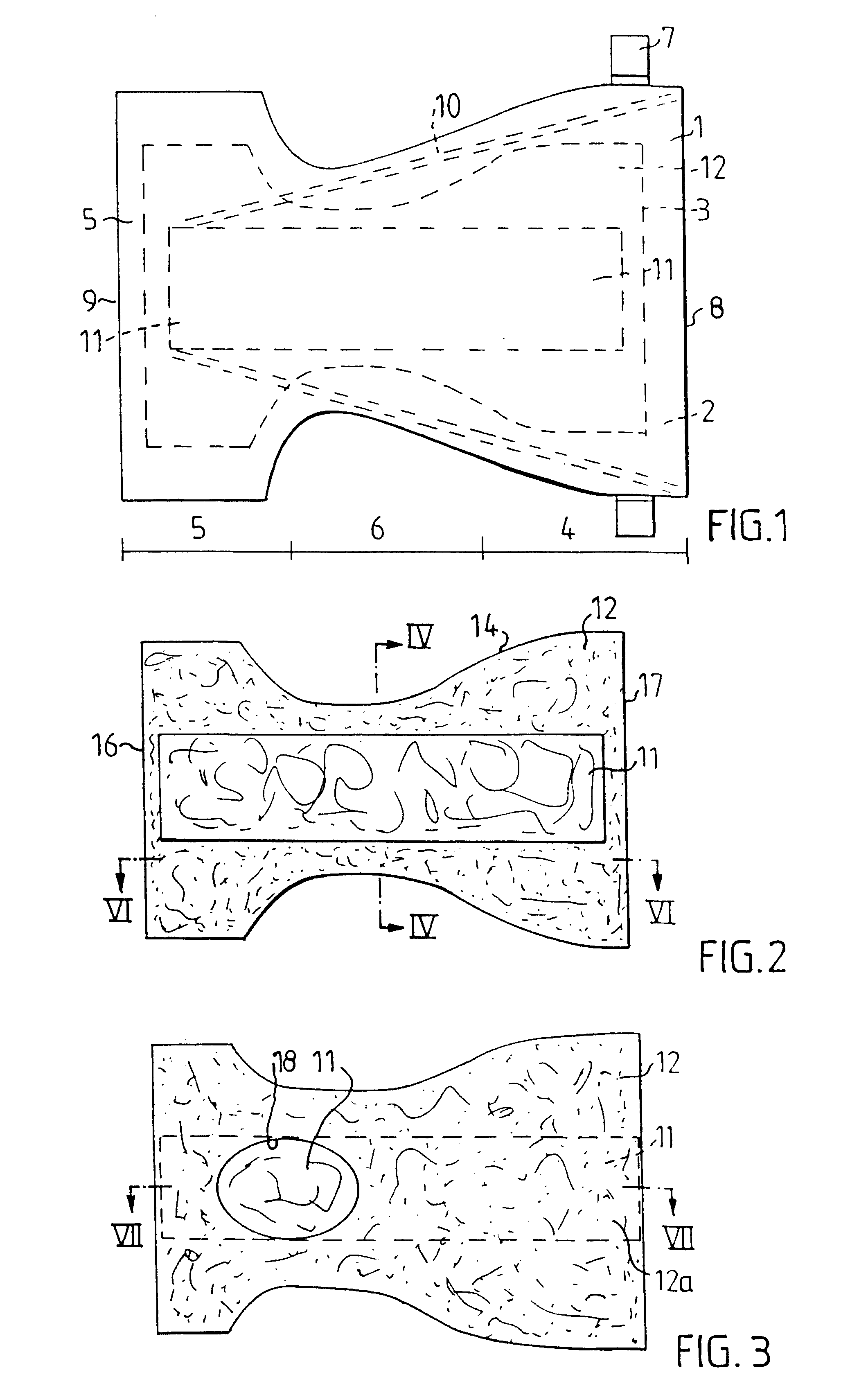 Absorbent structure that has a high degree of utilization