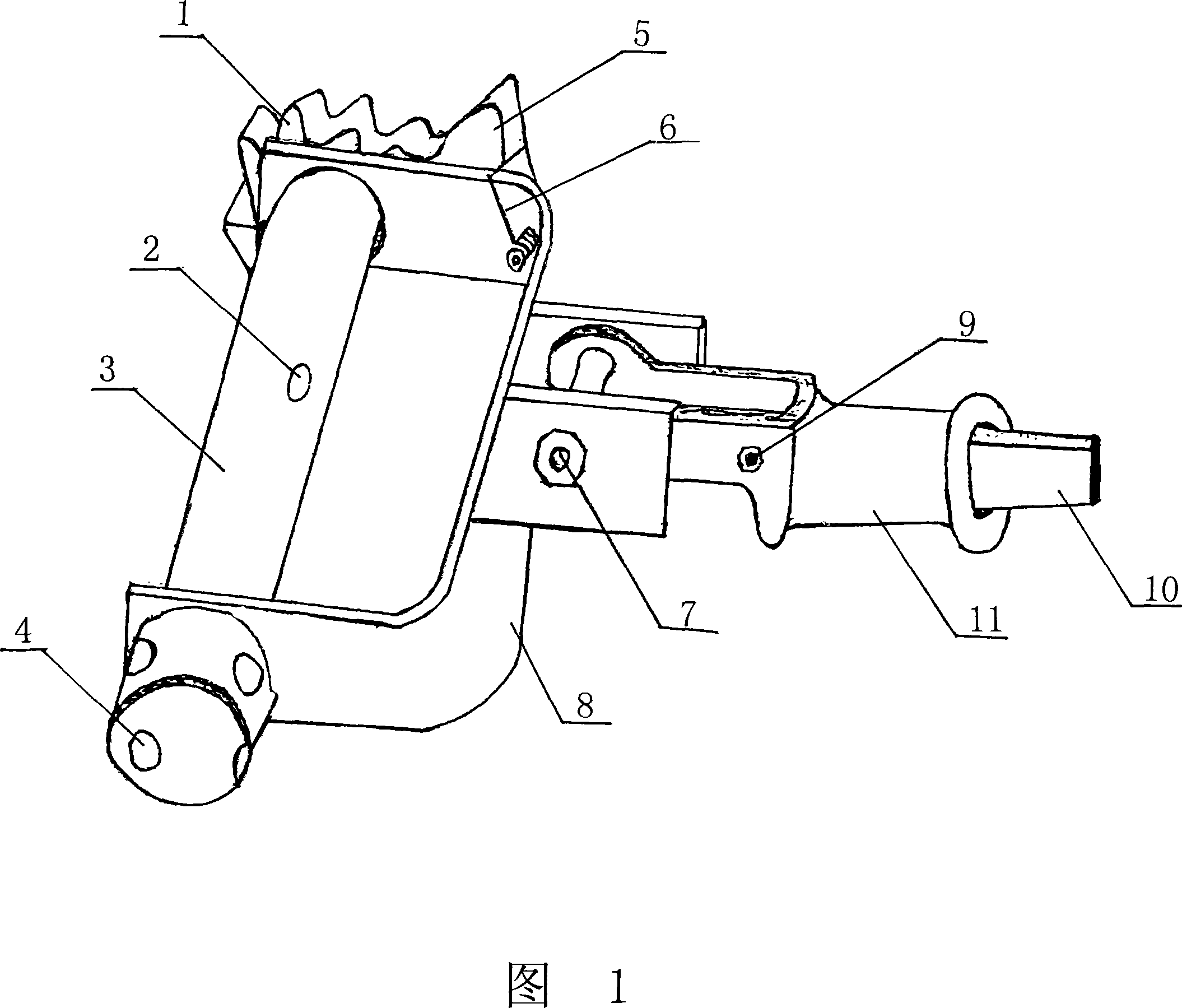Mechanical rope tightening device
