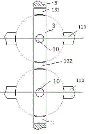 Direct-driven elevator three-dimensional steering mechanism