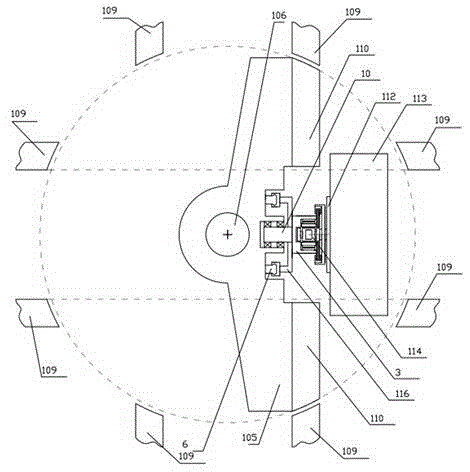 Direct-driven elevator three-dimensional steering mechanism