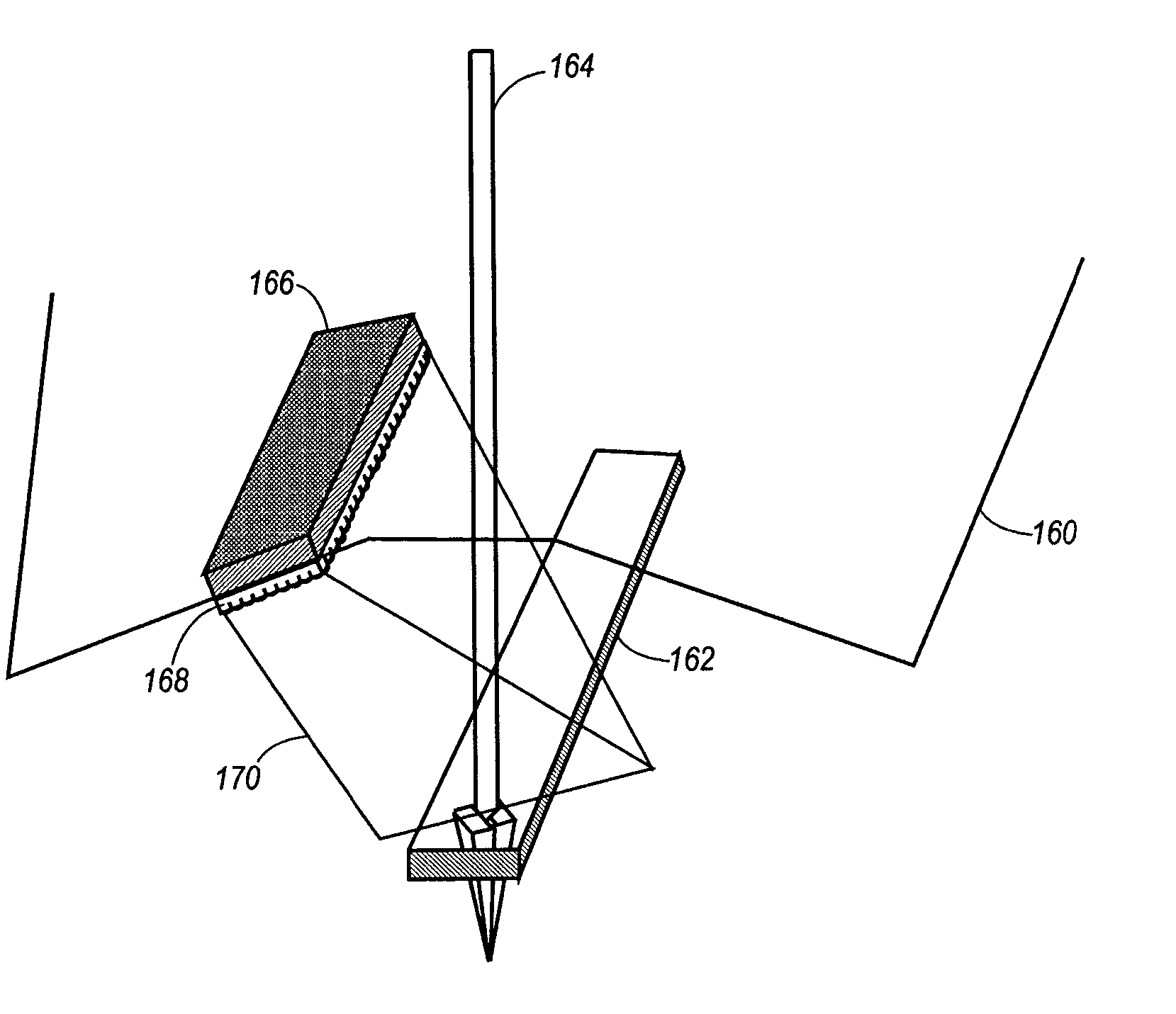 Alignment-tolerant lens structures for acoustic force actuation of cantilevers