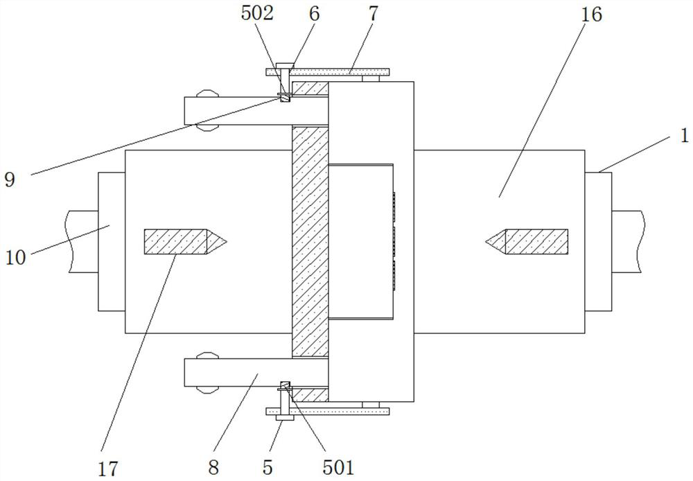 Double-locking anti-falling quick connector